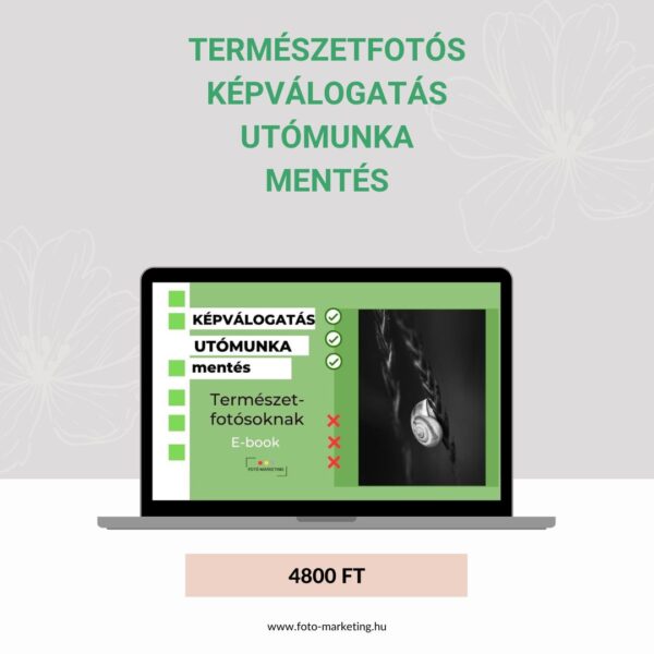 természetfotós ebook