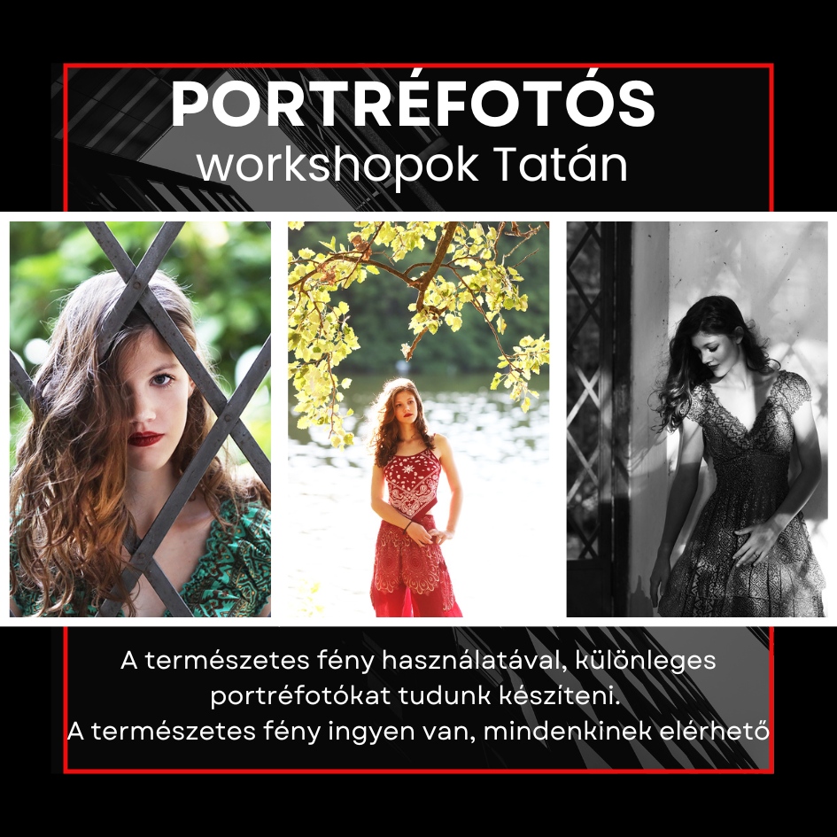 portréfotós workshop tata